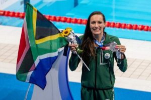 Swimming champ Schoenmaker proud to be an Olympian