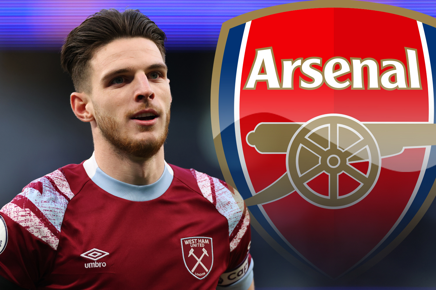 Declan Rice given permission to undergo Arsenal medical by West Ham as he closes in on British-record transfer