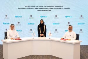 UAE to build electric vehicle charging station factory in Abu Dhabi