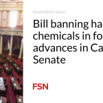 Bill banning harmful chemicals in food advances in California Senate