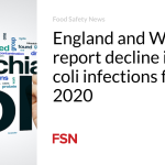 England and Wales report decline in E. coli infections for 2020