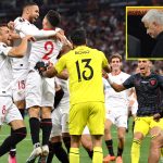 Jose Mourinho gives Europa League runners-up medal to young fan as Sevilla end Roma manager’s perfect record