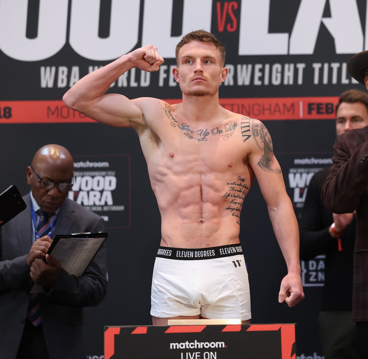 Dalton Smith vs Sam Maxwell weigh-in results