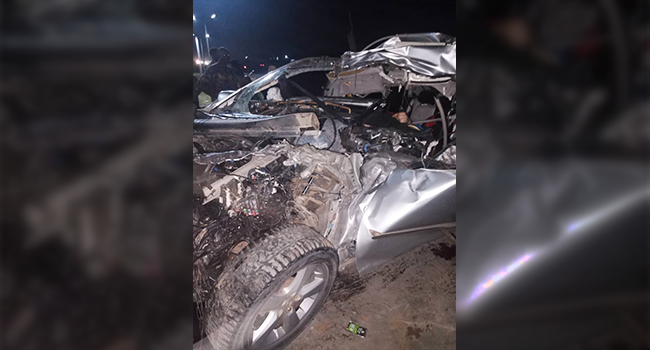 Fatal Accident Along Lagos-Ibadan Expressway Claims Four Lives [PHOTO]