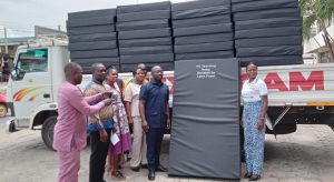 Latex Foam donates 50 mattresses to Ho Teaching Hospital