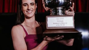 Caitlin Clark Collegiate Woman Athlete of Year