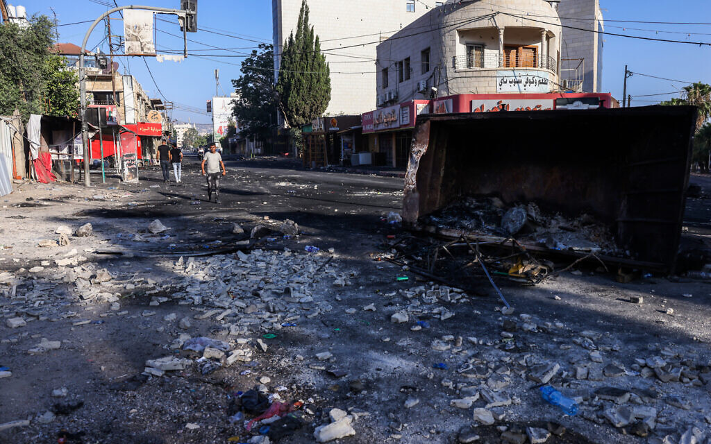 IDF says Palestinian gunmen showing little resistance in Jenin, some targets remain