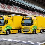 DHL et la F1 lancent la première flotte de camions alimentés par biocarburant