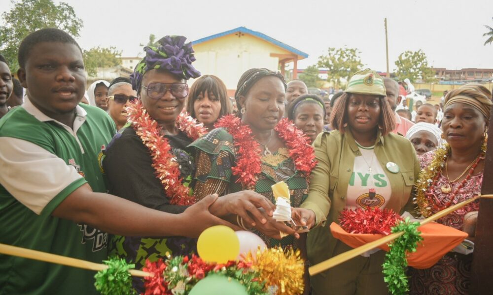 Hypo Toilet Cleaner Commissions New Set of Toilets in Lagos Baptist Senior Secondary School