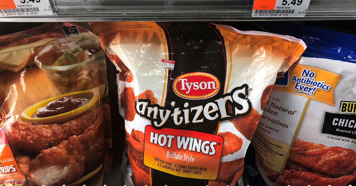 Tyson Foods to drop ‘no antibiotics ever’ label on some chicken products, Wall Street Journal reports