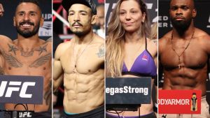 UFC veterans in MMA and boxing action June 30-July 2