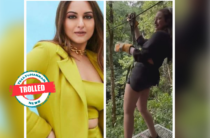 Trolling! Sonakshi Sinha gets trolled for her Zip lining video, have a look at the comments