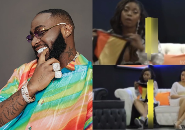 Kenyan Video Vixen Storms Interview with Davido’s Boxers as Evidence of Sleeping with Her