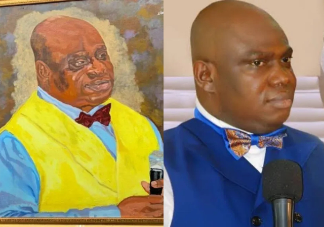 “Which kind wickedness be this?” – OPM pastor laments after seeing a painting an artiste drew of him