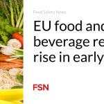 EU food and beverage recalls rise in early 2023