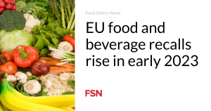 EU food and beverage recalls rise in early 2023