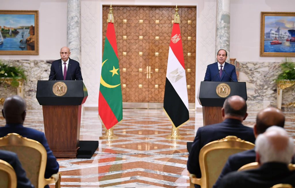 GERD, Sudan, and Libya crises top Al-Sisi and Mauritanian counterpart talks 