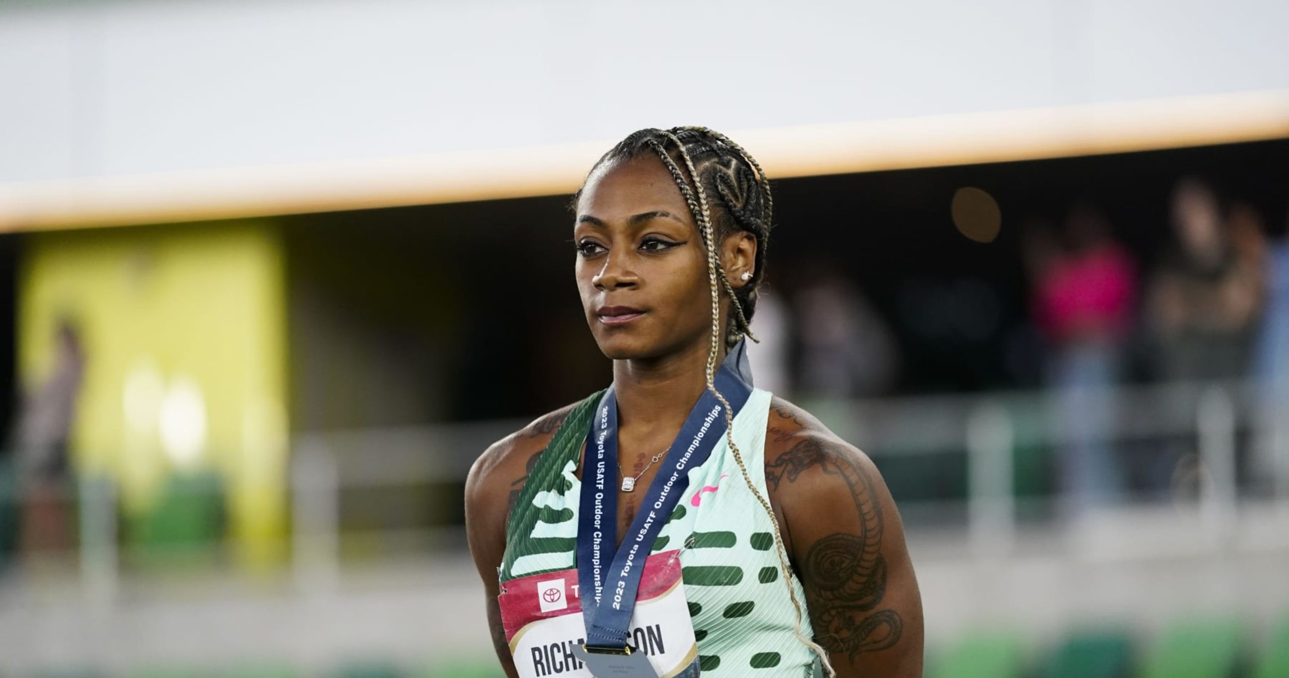 Sha’Carri Richardson Wins 100M USA National Title, Qualifies for World Championships