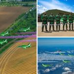 Saudi Falcons Aerobatic Team in UK for RIAT airshow display