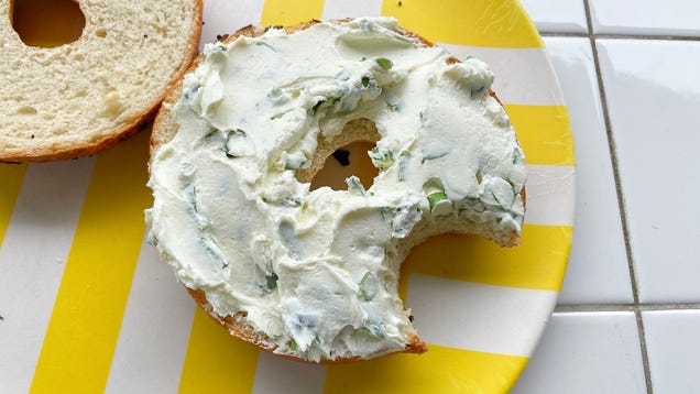 The Secret to New York Deli-Style Cream Cheese Is Seltzer