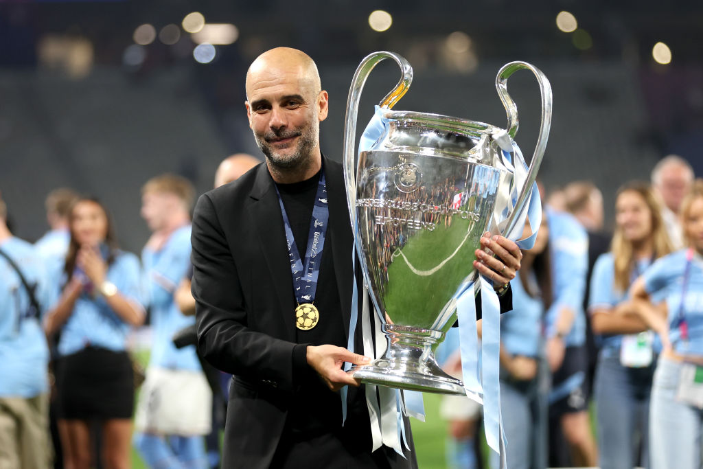 Treble-winning Manchester City deserve more credit, says Pep Guardiola