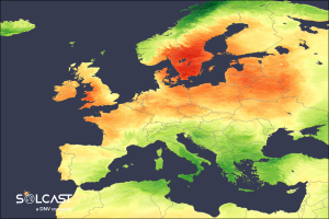 Northern Europe outshines the south during May