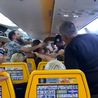 Chaotic moment passengers brawl on Ryanair flight during ‘row over window seat’