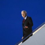 Biden arrives in UK ahead of NATO summit