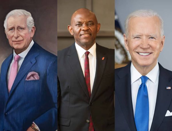 Investor,  philanthropist Tony Elumelu meets U.K. King Charles, Biden as world leaders convene for climate finance forum
