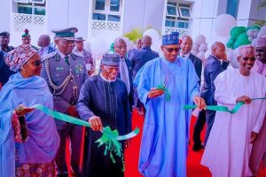 JUST IN: President Buhari Commissions New Customs Corporate Headquarters [PHOTOS]