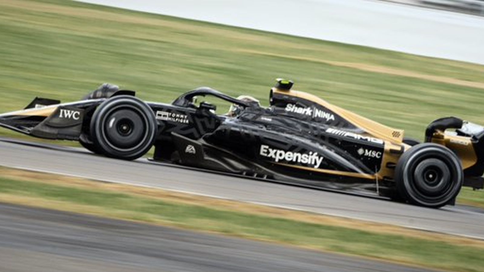 Brad Pitt: Car revealed for F1-inspired movie ‘Apex’ at Silverstone ahead of British Grand Prix