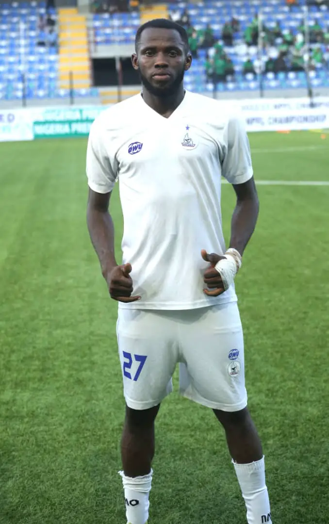 Sierra Leone Vs Nigeria: Rivers United Defender Duru Allay Injury Fears