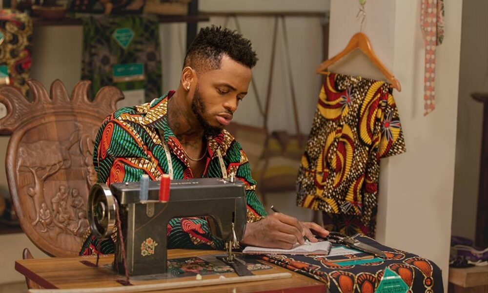 Diamond Platnumz and Hollantex Bring Colorful Fabrics to Life in Teaser