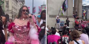 ‘GOD IS TRANS’: LGBTQ activists jump the shark at London Trans Pride