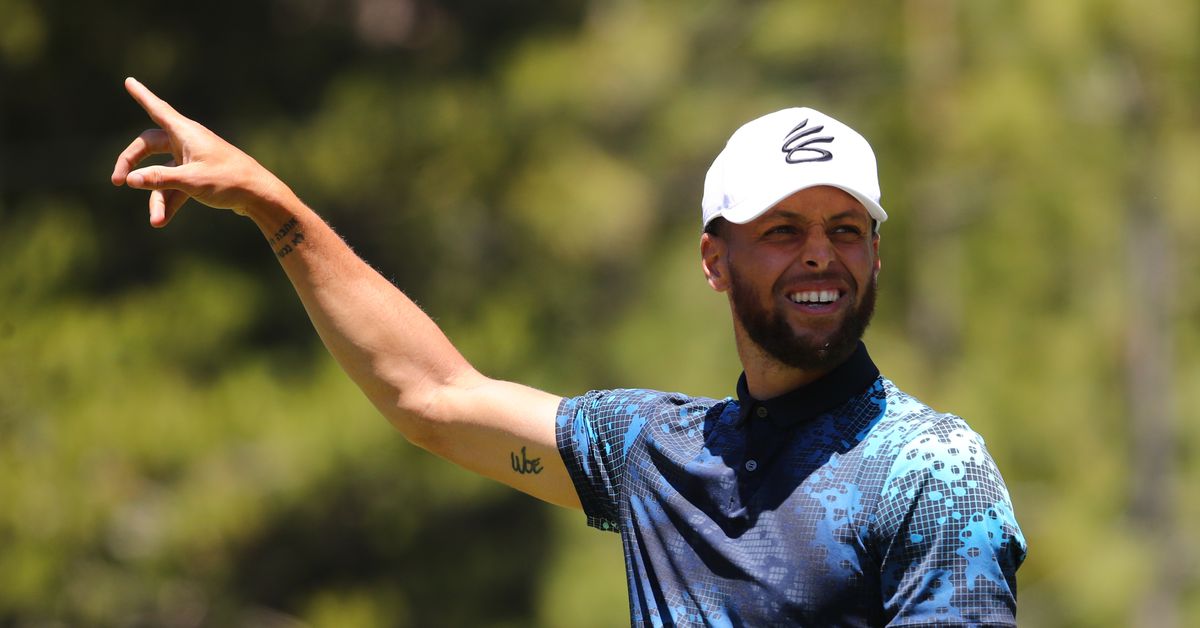Warriors superstar Steph Curry goes no-look for ‘best putt of my life’ at American Century Championship