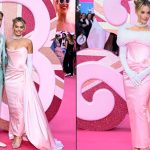 Margot Robbie wears her boldest Barbie look yet at London premiere