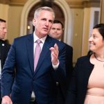 The Republican-controlled House narrowly passed a $886 billion defense-policy bill loaded with measures restricting abortion access, transgender healthcare and diversity efforts in the military, as McCarthy kept his party largely united amid strong Democratic opposition.