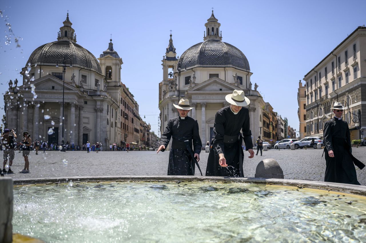 Europe swept by blistering and potentially record-breaking temperatures