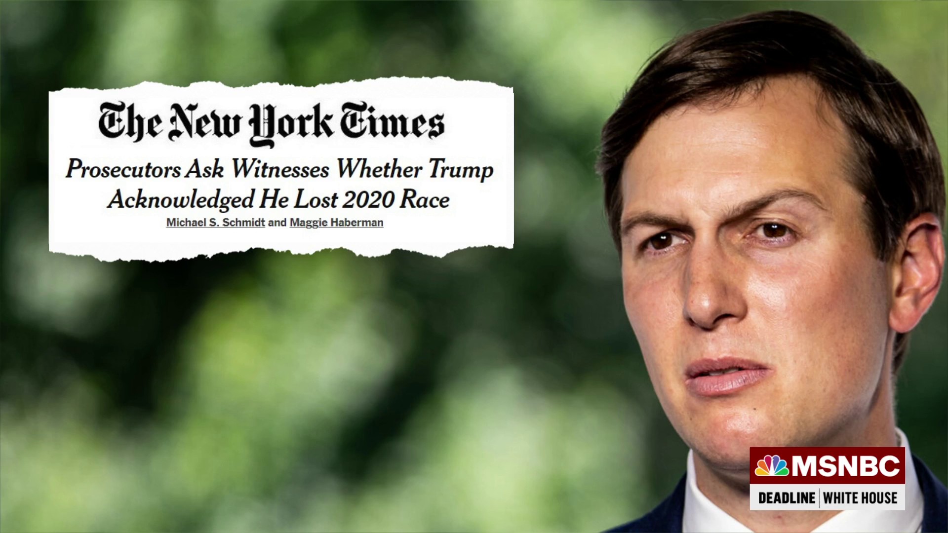 Jared Kushner appears before federal grand jury