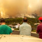 Thousands flee wildfires on Canary Islands