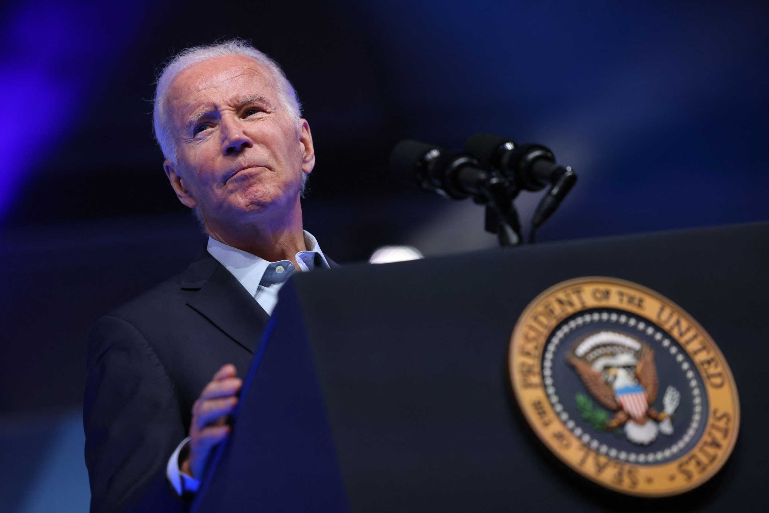 Biden Pours Cold Water on Ukraine’s Hopes to Speed Up NATO Membership