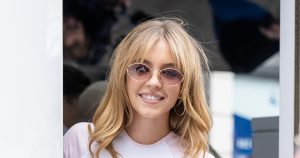 Sydney Sweeney’s Curtain Bangs Are ’70s Perfection