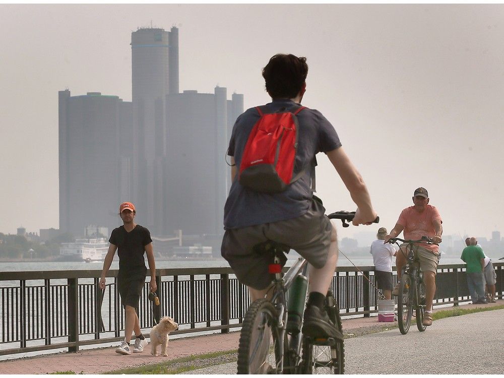 Wildfires once again taint local air quality