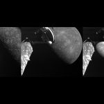 European probe captures stunning up-close views of planet Mercury during brief flyby (video, photos)