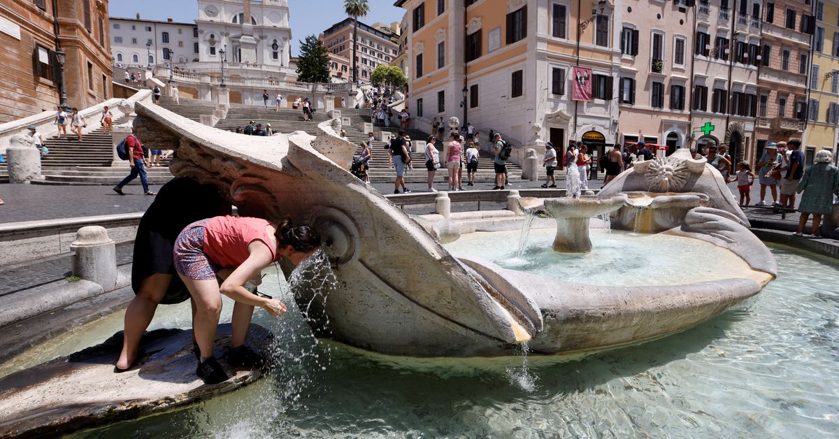 Heatwave brings health warnings as extreme weather grips globe