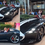 Man City Star Haaland Spotted In Monaco With A Roofless Ferrari Monza SP2 Worth $1.8 Million