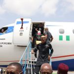 WATCH: Super Eagles return to Lagos after sealing AFCON ticket with Sierra Leone win