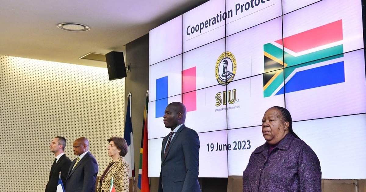 SA and France sign protocol on corruption