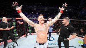 Aspinall returns in style with stoppage of Tybura at UFC London, sets sights on Jones