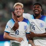 England U21 2-0 Israel U21: Anthony Gordon and Emile Smith Rowe put Young Lions into quarters